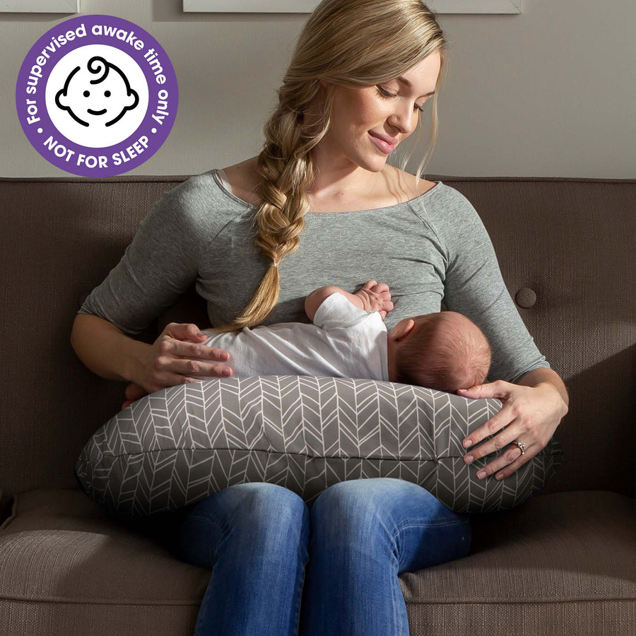 Buy Nursing Pillow - Soft Grey - Breast Feeding
